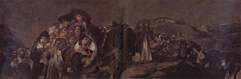 Francisco Goya Pilgrimage to San Isidro China oil painting art